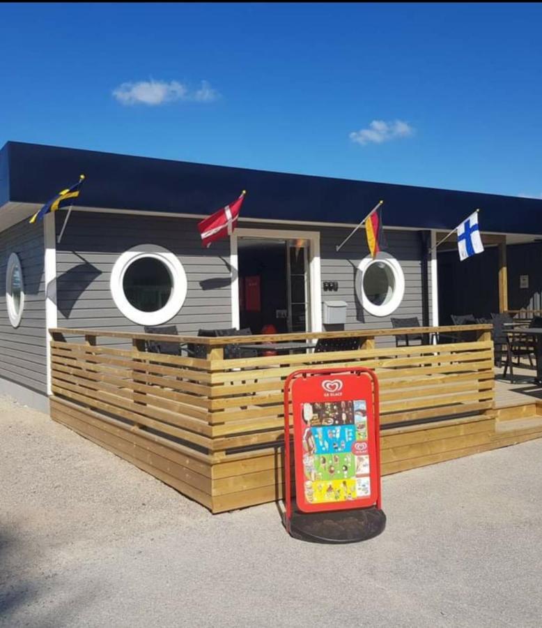 Halens Camping Och Stugby Olofström Dış mekan fotoğraf
